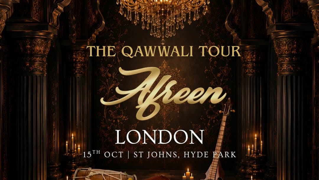 Afreen London 2026 poster
