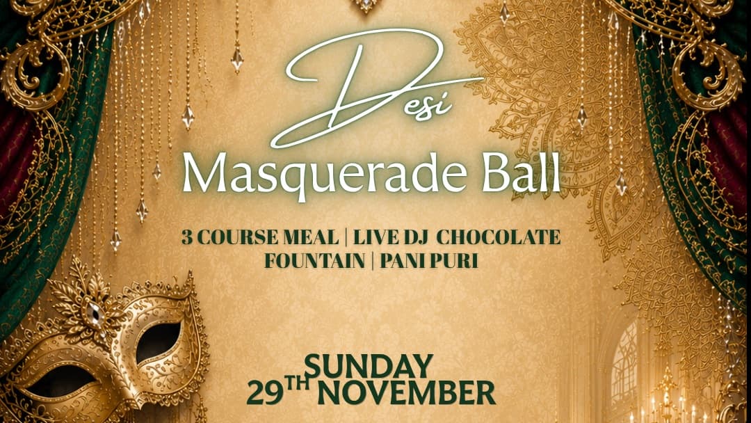 Desi Masquerade Ball poster