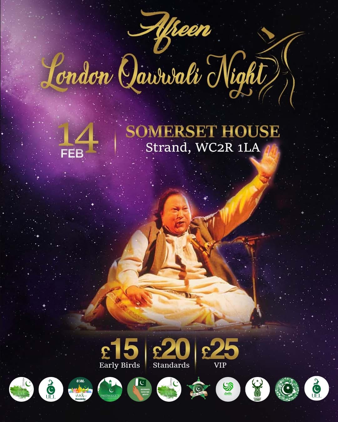 AFREEN, London Qawwali Night!! poster