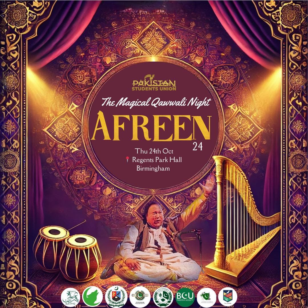 Afreen Birmingham poster