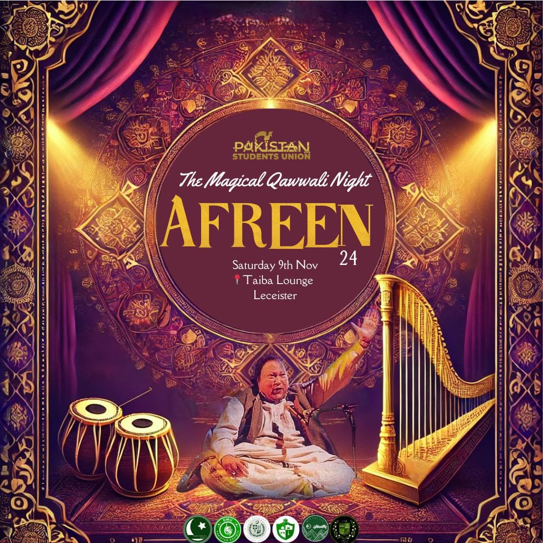Afreen Leicester poster