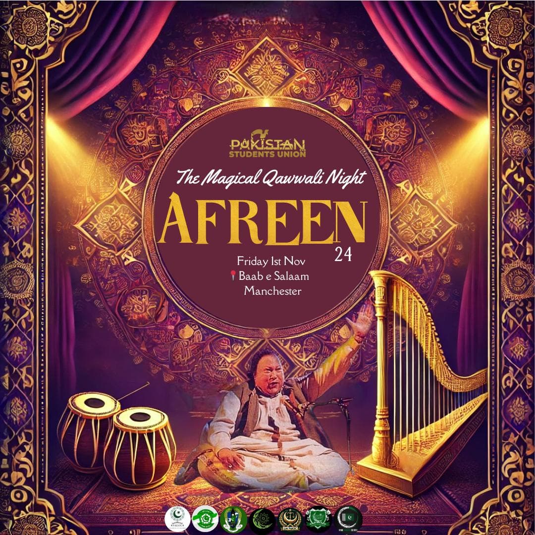 Afreen Manchester poster