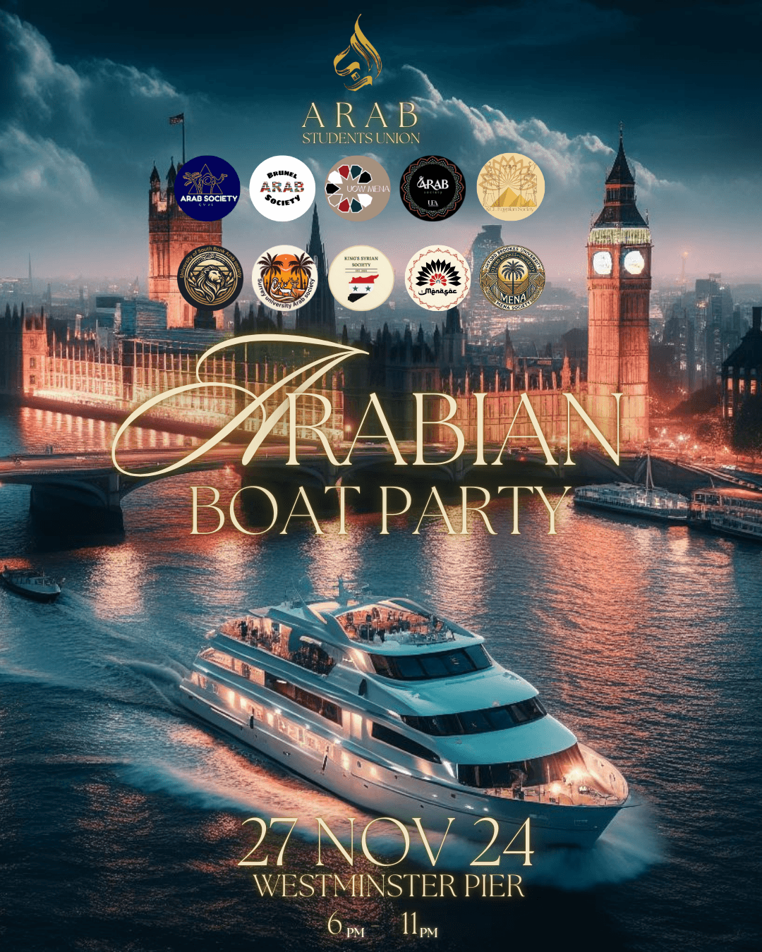 Arabian Boat Party poster