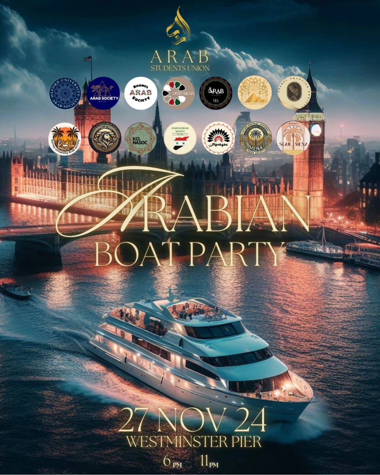 Arabian Boat Party poster