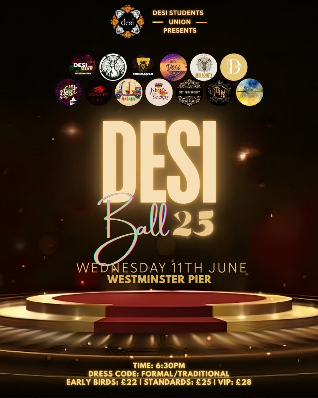 Desi Ball 2025 poster