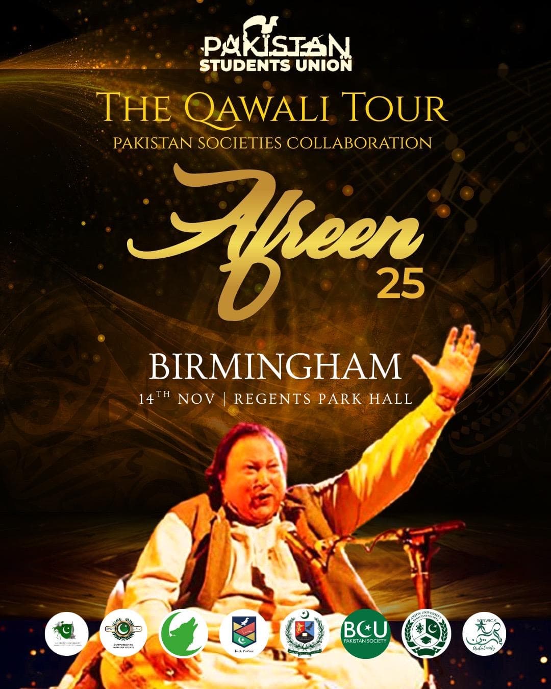 Afreen Birmingham 2025 poster