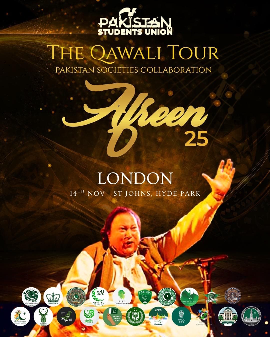 London Afreen 2025 poster