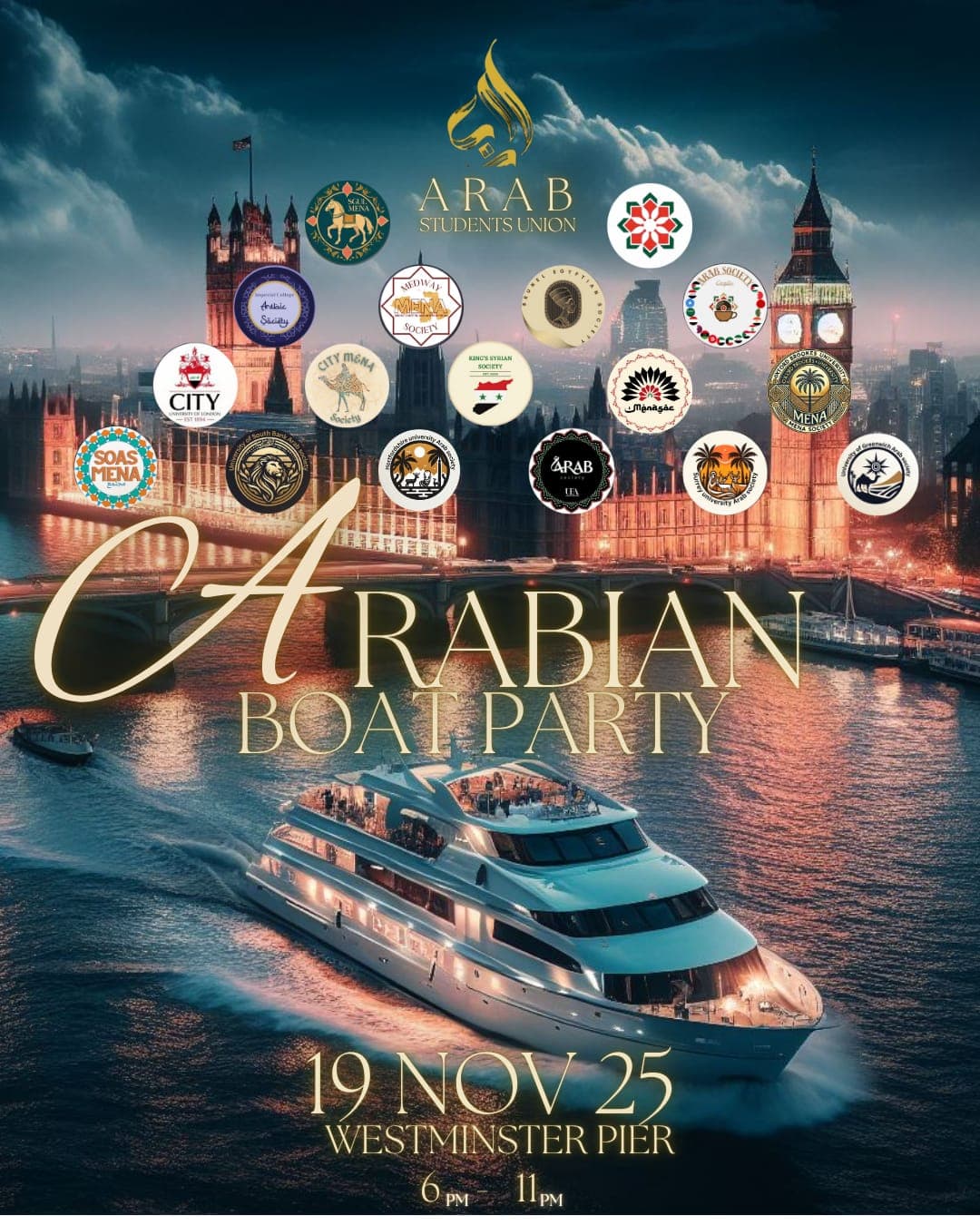 Arabian Boat Party poster