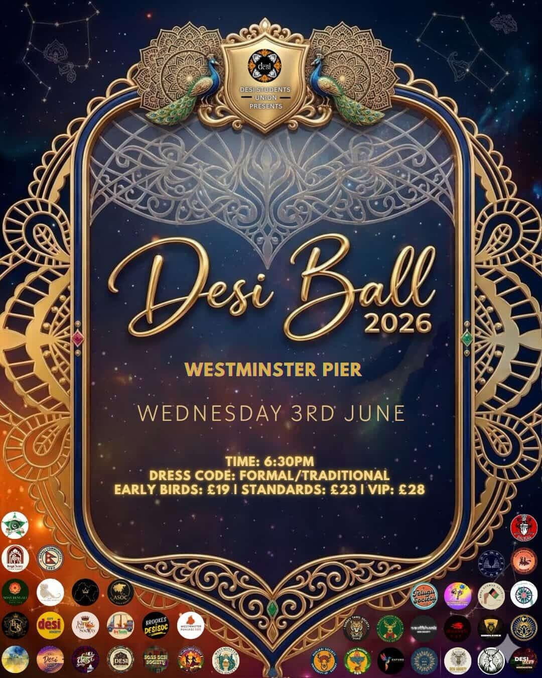 Desi Ball 2026 poster